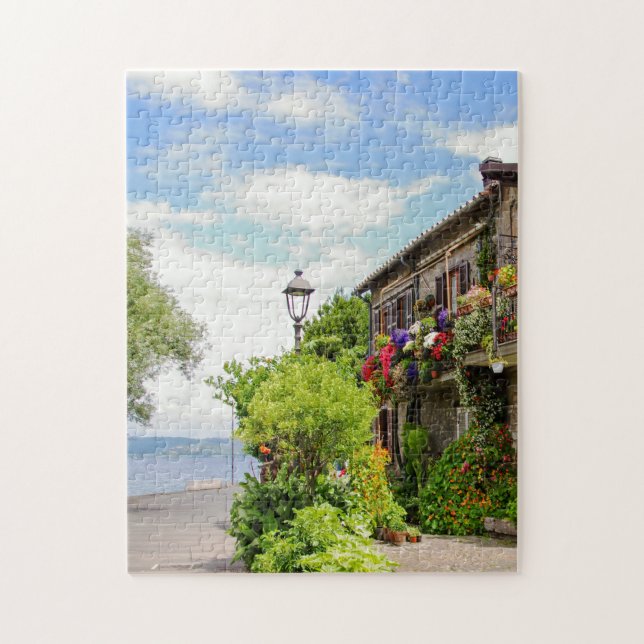 Pussel Anguillara Lago di Bracciano (Vertikal)
