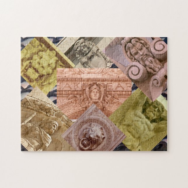 Pussel - Arkitekturella Inslag (Horisontell)