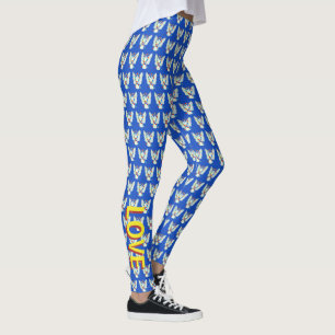 Pussel ASD Autism Awareness Ribbon Anpassningsbar Leggings