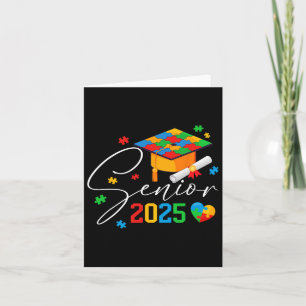 Pussel Autistic Senior 2025 Autism Studenten Boys Kort