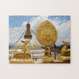 Pussel av Boudhanath Kathmandu