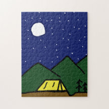 Pussel av campingvibes
