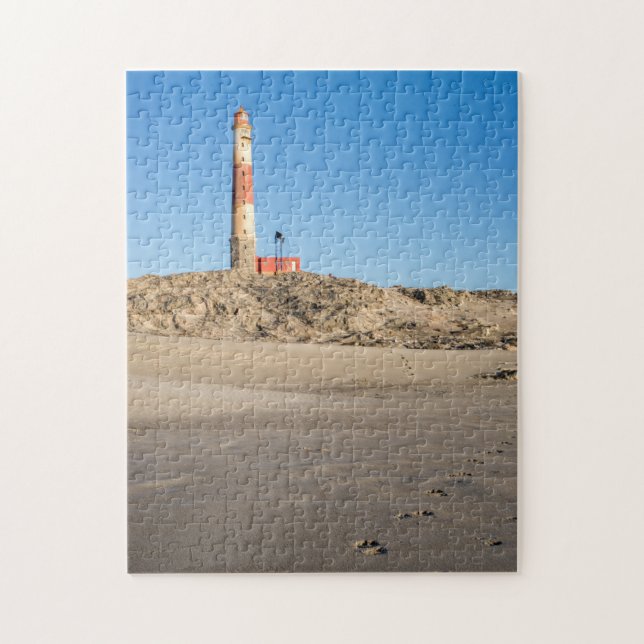 Pussel av Dias' Point Lighthouse med Beach-Varg (Vertikal)