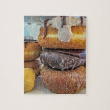 Pussel av färska donnötter