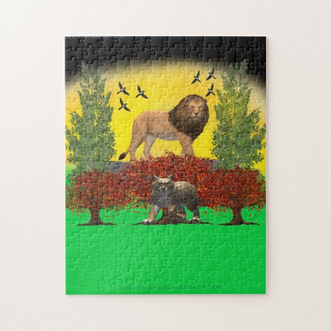 pussel av James Michael Miller (Vertikal)