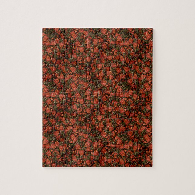 Pussel av jordgubbar (Vertikal)