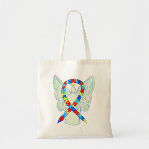 Pussel Biet Awareness Ribbon Anpassningsbar Art To Tygkasse
