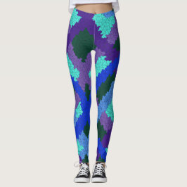 Pussel Biet Mönster Leggings
