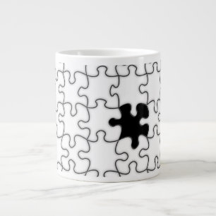 Pussel Biet Mönster saknas Jumbo Mugg