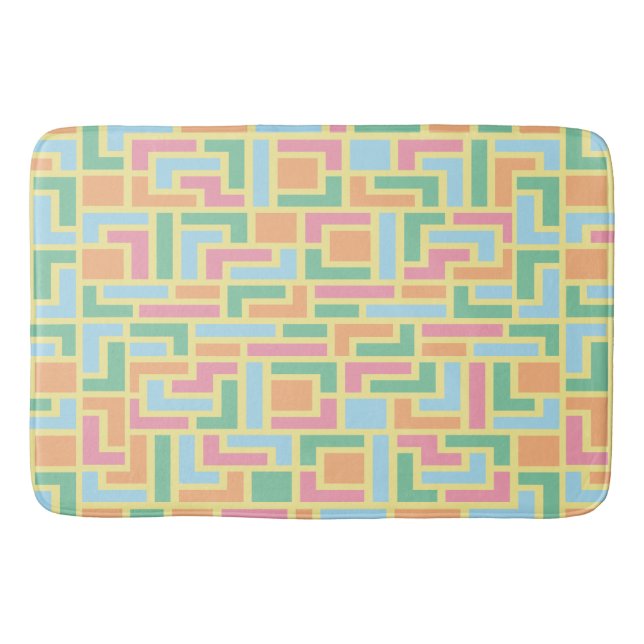Pussel Blocks Bath Mat Badrumsmatta (Framsidan)