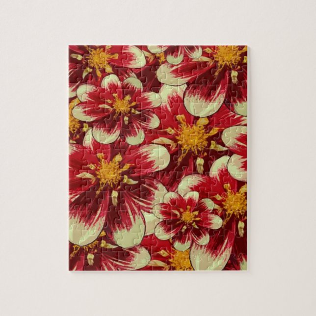 Pussel-Blommigt Pussel (Vertikal)