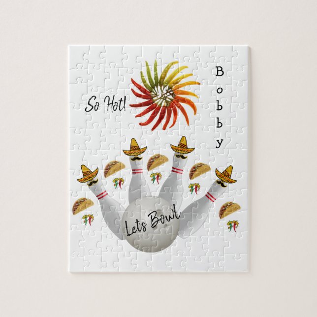 Pussel Bowling Balls Hett Paprika (Vertikal)