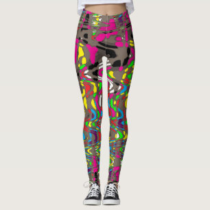 Pussel De Slå Leggings