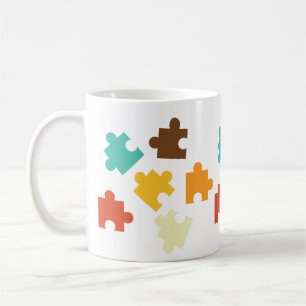 Pussel Delar Kaffemugg