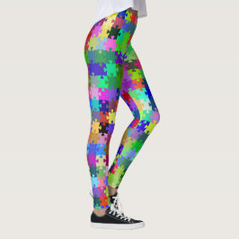 Pussel Delar Leggings