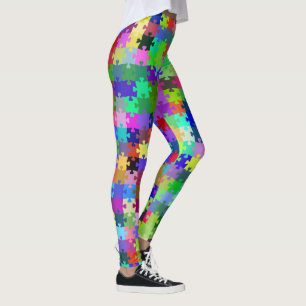 Pussel Delar Leggings