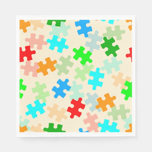 Pussel Delara Pappra blöjor Pappersservett (Framsidan)