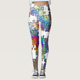 Pussel delarare baljväxter leggings