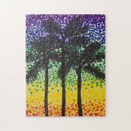 Pussel - Desert Handflatan Träd