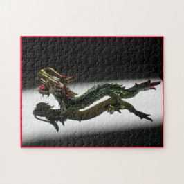 Pussel - Dragon i Spotlight