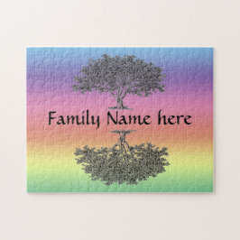 Pussel - Familj Träd/Namn