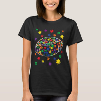 Pussel Football Autism Sport Autism Awareness Kids T Shirt