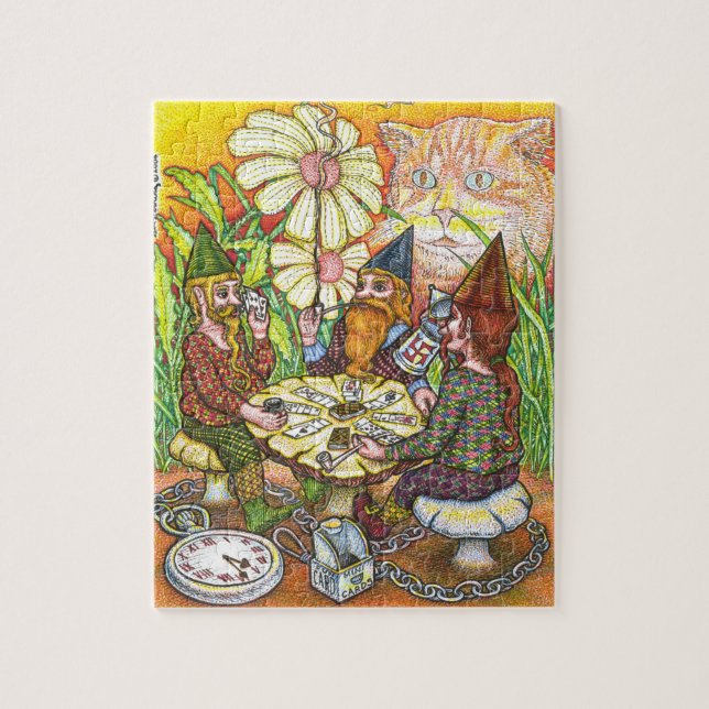 Pussel för 3 Gnomes (Vertikal)