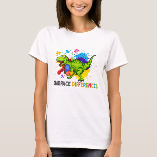 Pussel för Autism Acceptans - Omfamna Skillnader T Shirt