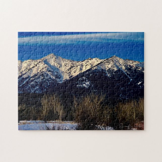 Pussel för bergsområdena i Elk Horn (Horisontell)