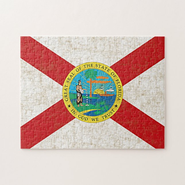 Pussel för FLORIDA FLAGGAÅLDRAS (Horisontell)