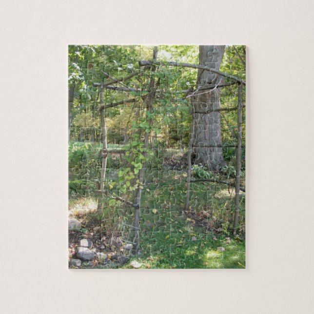 pussel för fotoet 8x10 med gåvan boxas med mitt (Vertikal)