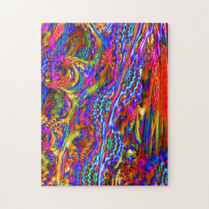 Pussel för Fractal för regnbåge för Fractality