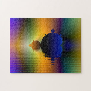 Pussel för FractalMandelbrot resa
