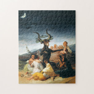 Pussel för Goya häxasabbat