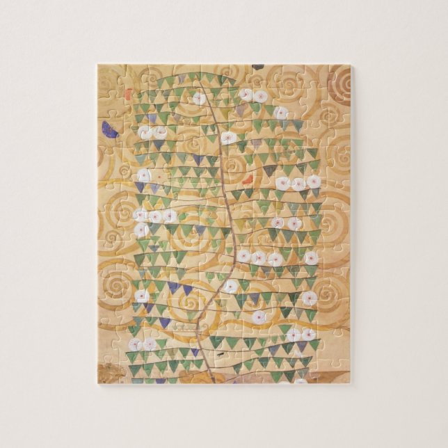Pussel för Gustav Klimt frislivets träd (Vertikal)
