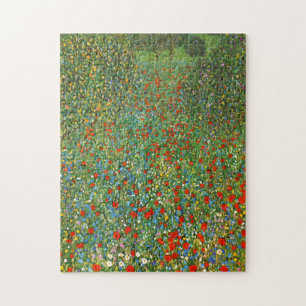 Pussel för Gustav Klimt vallmofält