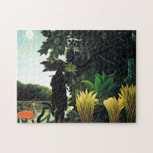 Pussel för Henri Rousseau ormcharmör