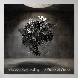 Pussel för industriellt bruk: Abstrakt Flytande sk Poster