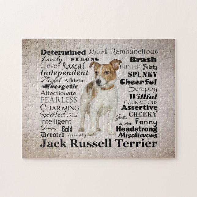 Pussel för jackRussell drag (Horisontell)