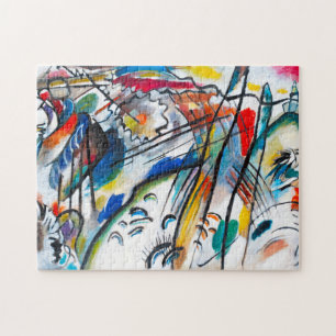 Pussel för Kandinsky improvisation 28