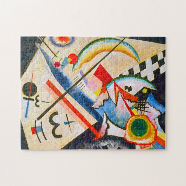 Pussel för Kandinsky vitkor (Horisontell)