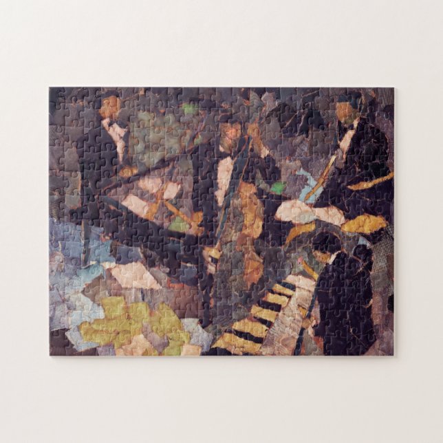 Pussel för kvartett för Jazzmusik (Horisontell)