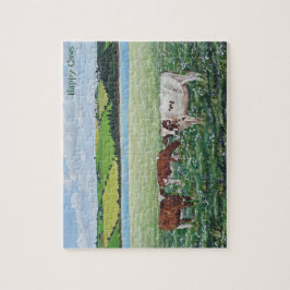 Pussel "för lyckliga kor"