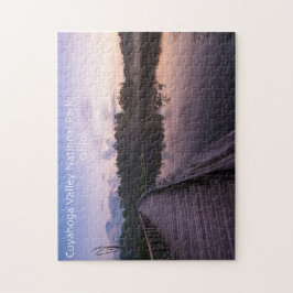 Pussel för marshen för den Cuyahoga dalbäver med