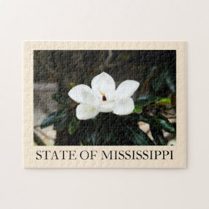 Pussel för Mississippi magnoliablomma