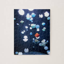 Pussel för Monogram för regnbågegeléfisk