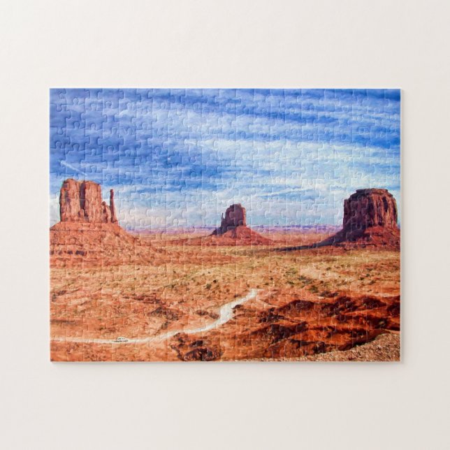 Pussel för monumentdalfoto (Horisontell)