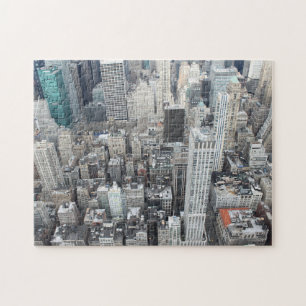 Pussel för New York City horisontfoto