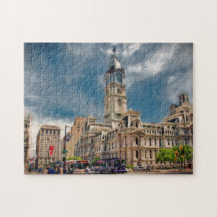Pussel för Philadelphia stadshusfoto