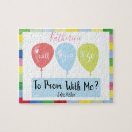 Pussel för Promposal ballongMonogram